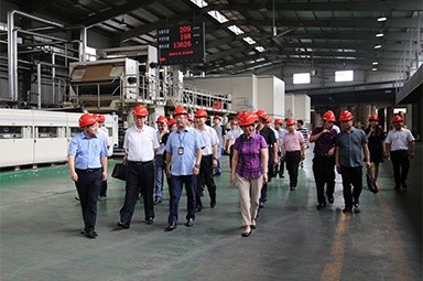 2018年9月12日，全国政协常委、提案委员会副主任郭庚茂、支树平率领调研组莅临公司开展调研