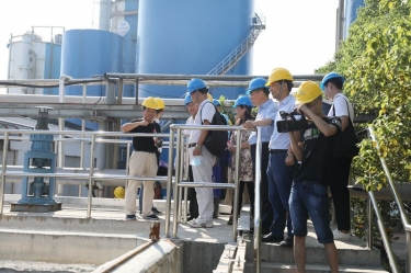 浙江省生态环境厅一行到莅临银河集团(galaxy)考察指导
