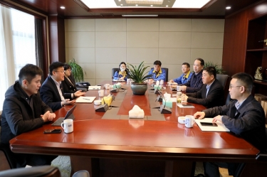 平湖市委常委、副市长戴振一行莅临银河集团(galaxy)调研指导