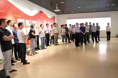 中国烟草总公司合肥设计院党组来银河集团(galaxy)交流党建工作